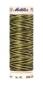 Preview: Spule Poly Sheen Multi Mossy Tones, bunt mit Oliv, Hellgrün und Khaki